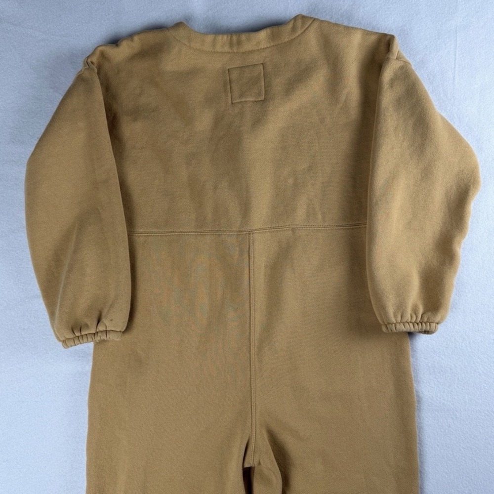Madewell MWL Women's Betterterry Coverall Jumpsuit Onesie Heather Pepper Small - Picture 10 of 12